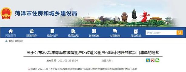 刚刚,2021年全市棚户区改造计划开工18575套,各县区改造清单出炉!